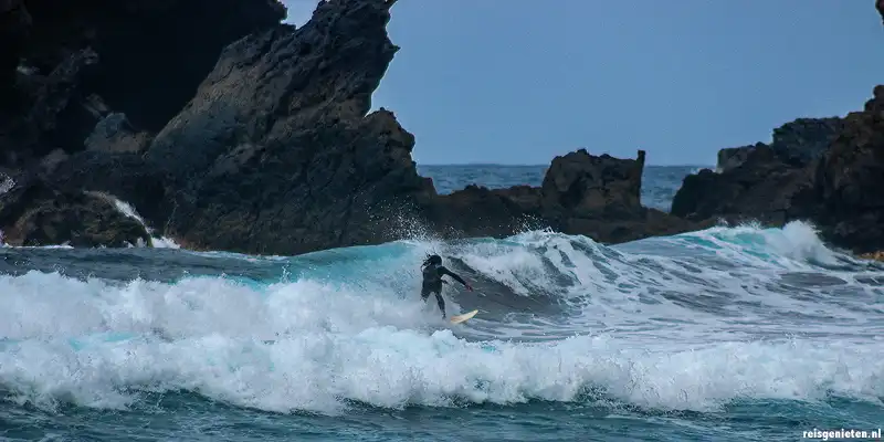 Een mooi strandje aan de westkust van La Palma