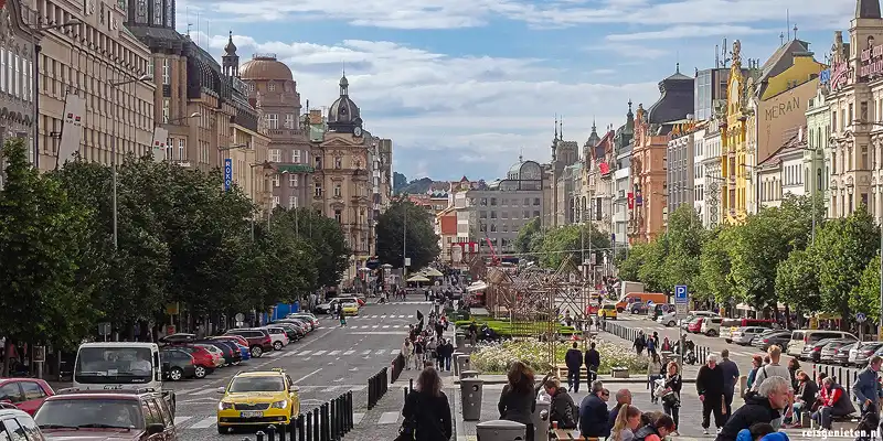 Eind vorige eeuw was het Wenceslasplein het centrum van de fluwelen revolutie